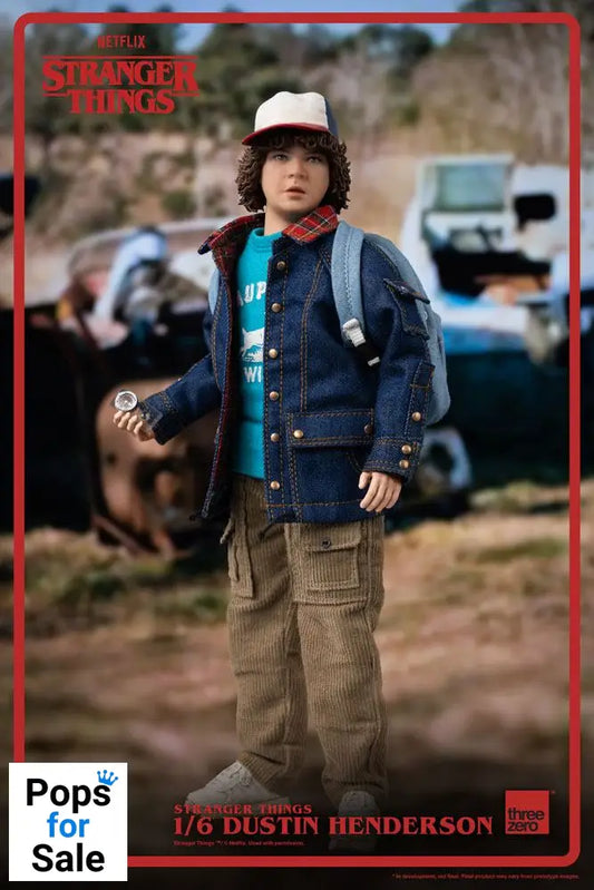 Stranger Things Action Figure 1/6 Dustin Henderson 23 cm