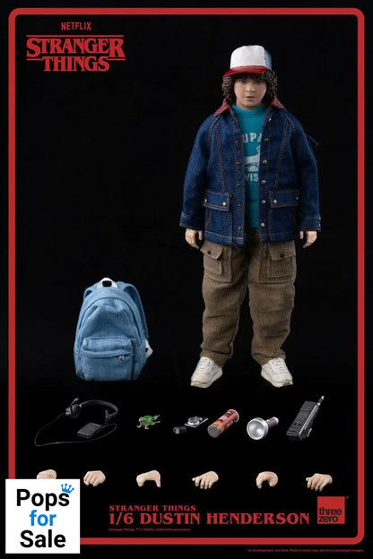 Stranger Things Action Figure 1/6 Dustin Henderson 23 cm