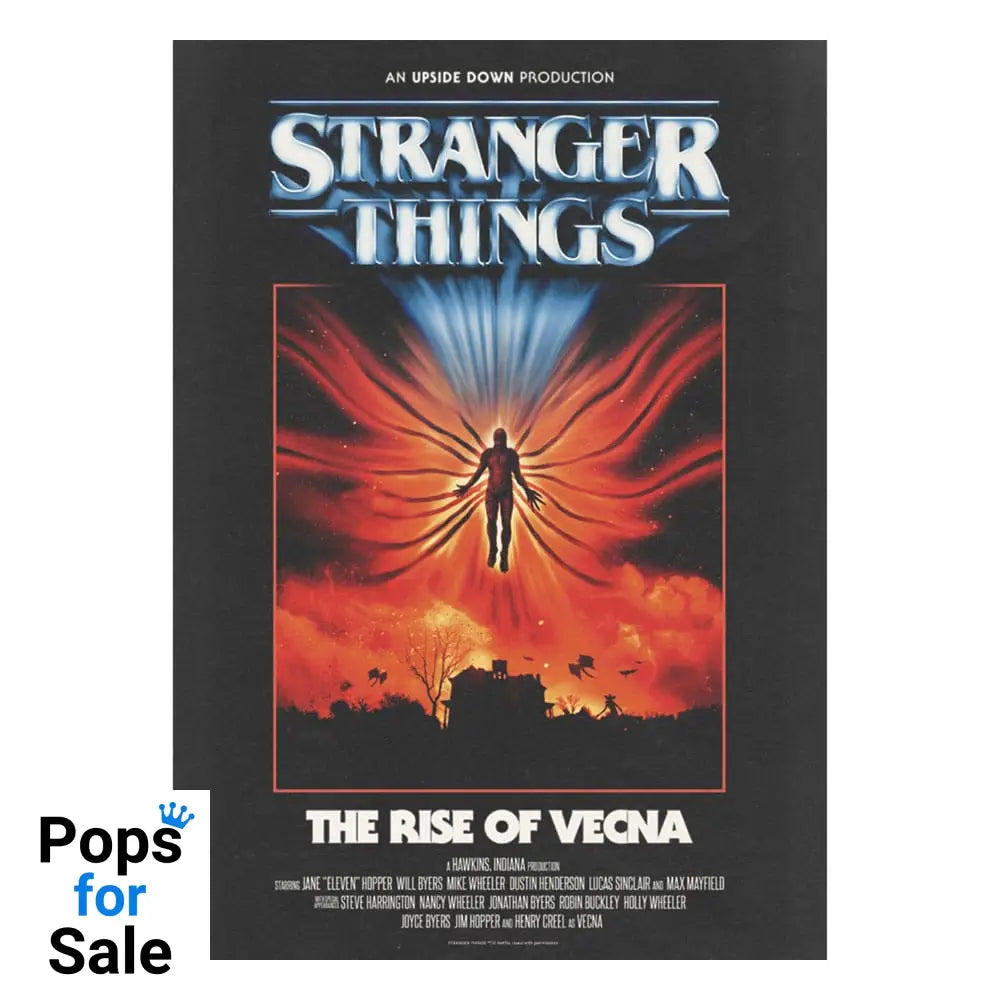 Stranger Things Art Print The Rise of Vecna Limited Edition 42 x 30 cm Posters & Wallscrolls