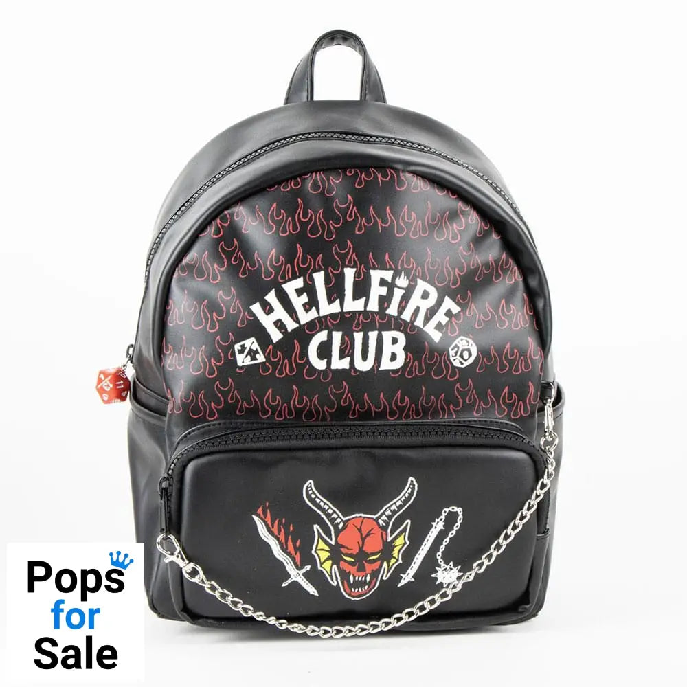 Stranger Things Backpack Hellfire Club Bags