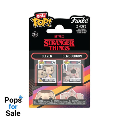 Stranger Things Bitty POP! Vinyl Figure 2-Pack Eleven&Demogorgon 2,5 cm