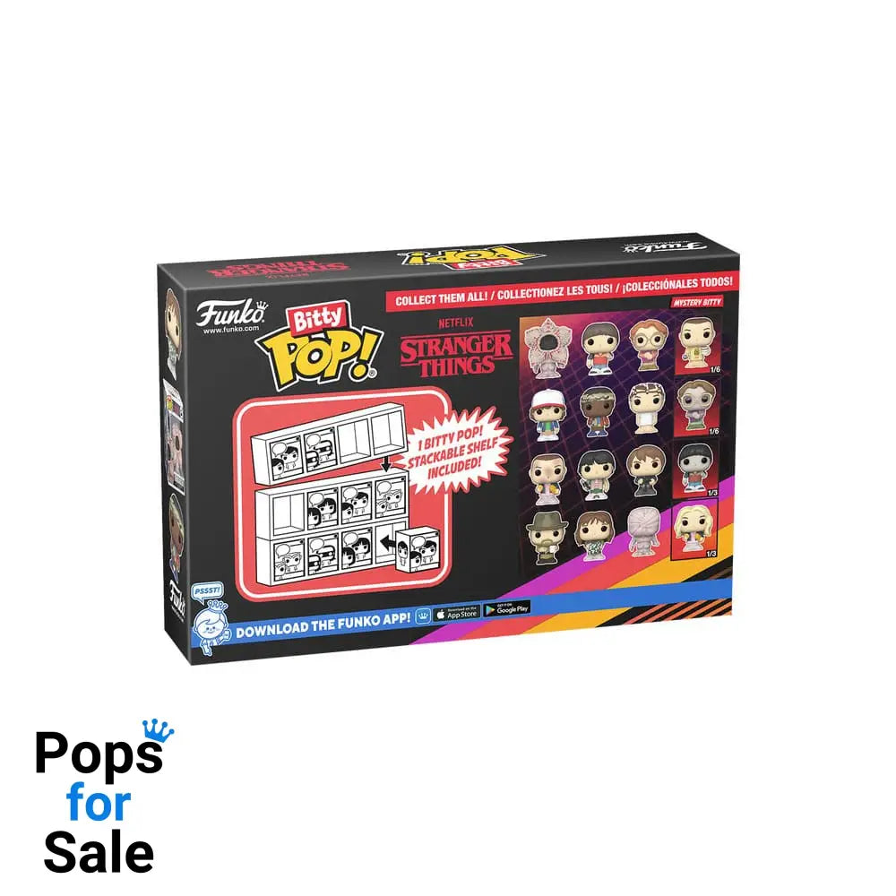 Stranger Things Bitty POP! Vinyl Figure 4-Pack Hopper 2,5 cm