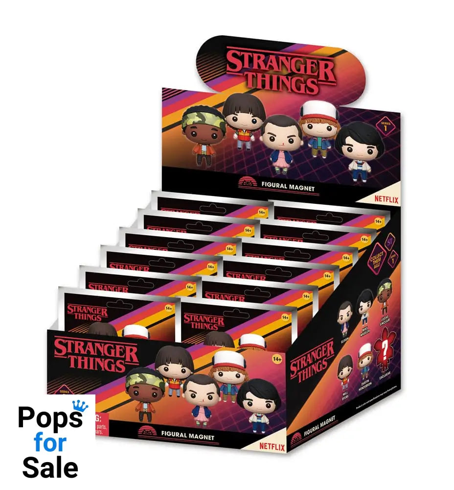 Stranger Things blind pack Series 1 Display (12)