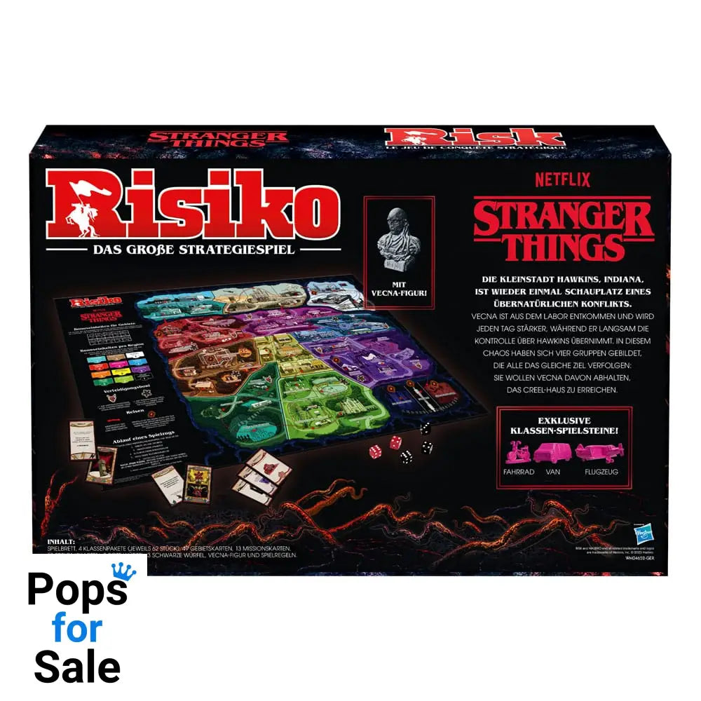 Stranger Things Board Game Risk *German Version*
