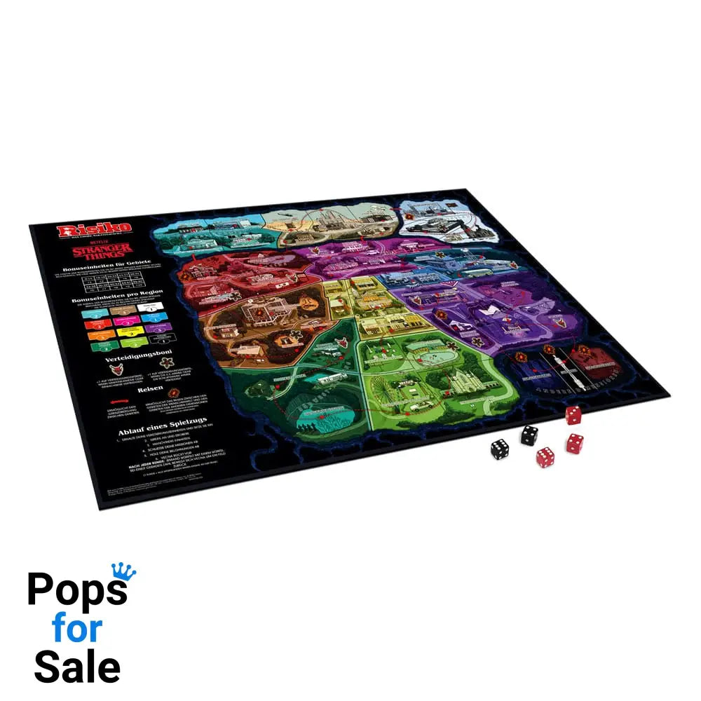 Stranger Things Board Game Risk *German Version*