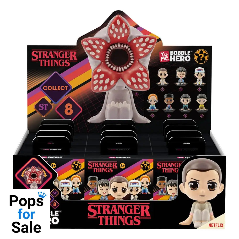 Stranger Things Bobble Hero Bobble-Head 6 cm Display (12)