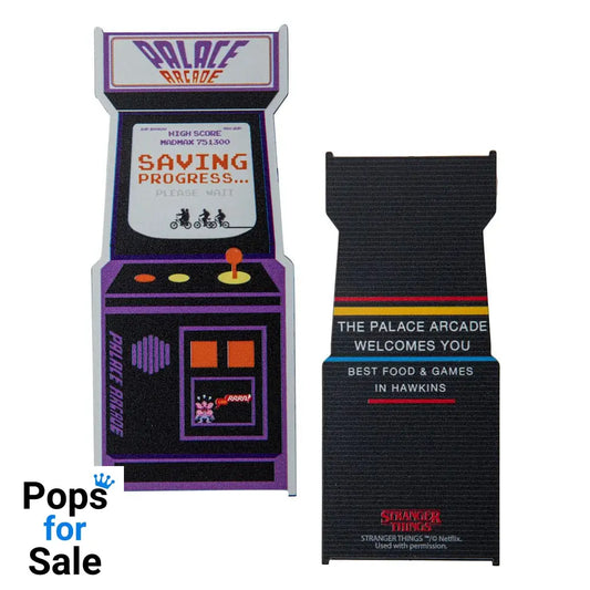 Stranger Things Bookmark Arcade Metal