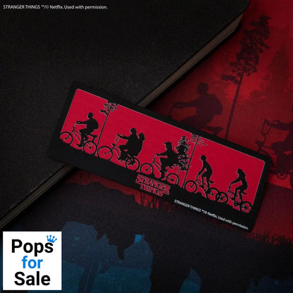Stranger Things Bookmark Silhouette Metal