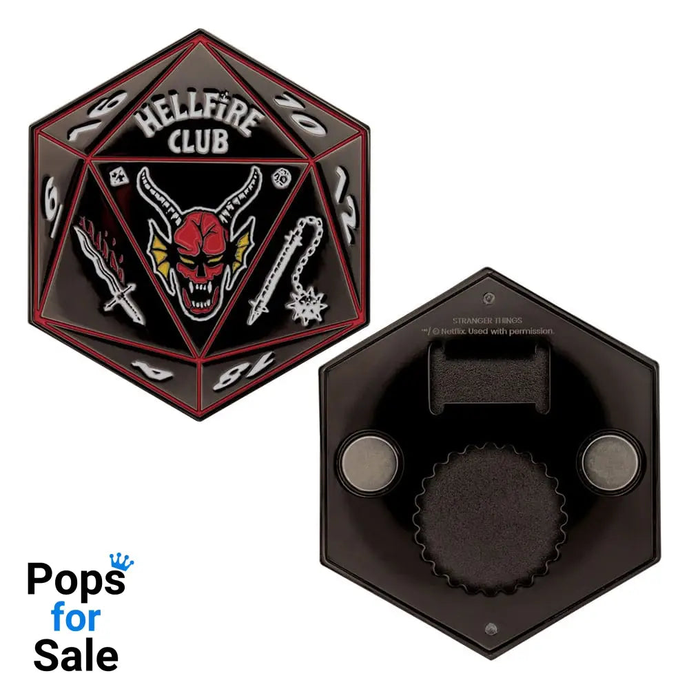 Stranger Things Bottle Opener Hellfire Club