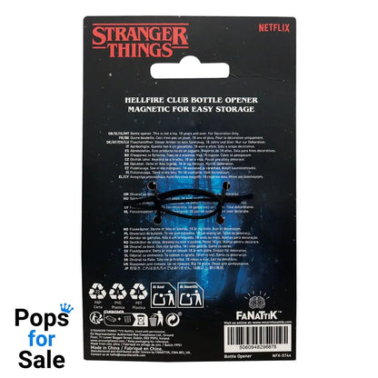 Stranger Things Bottle Opener Hellfire Club