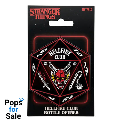 Stranger Things Bottle Opener Hellfire Club