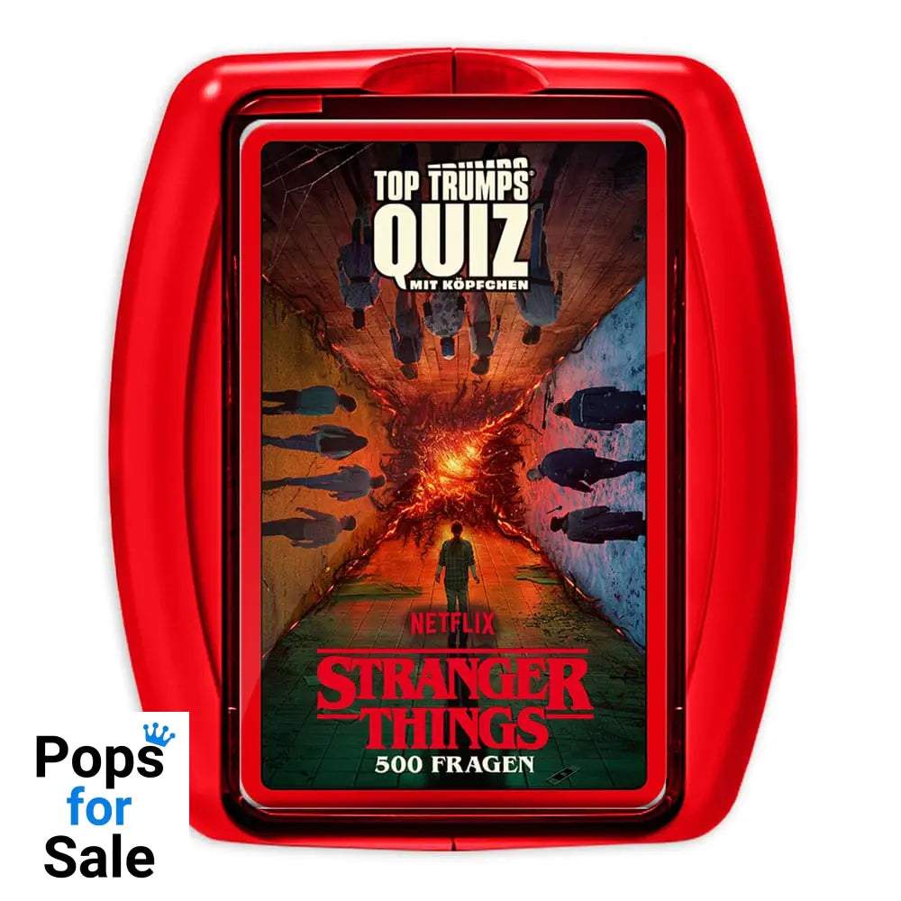 Stranger Things Card Game Top Trumps Quiz *German Version* Playing cards