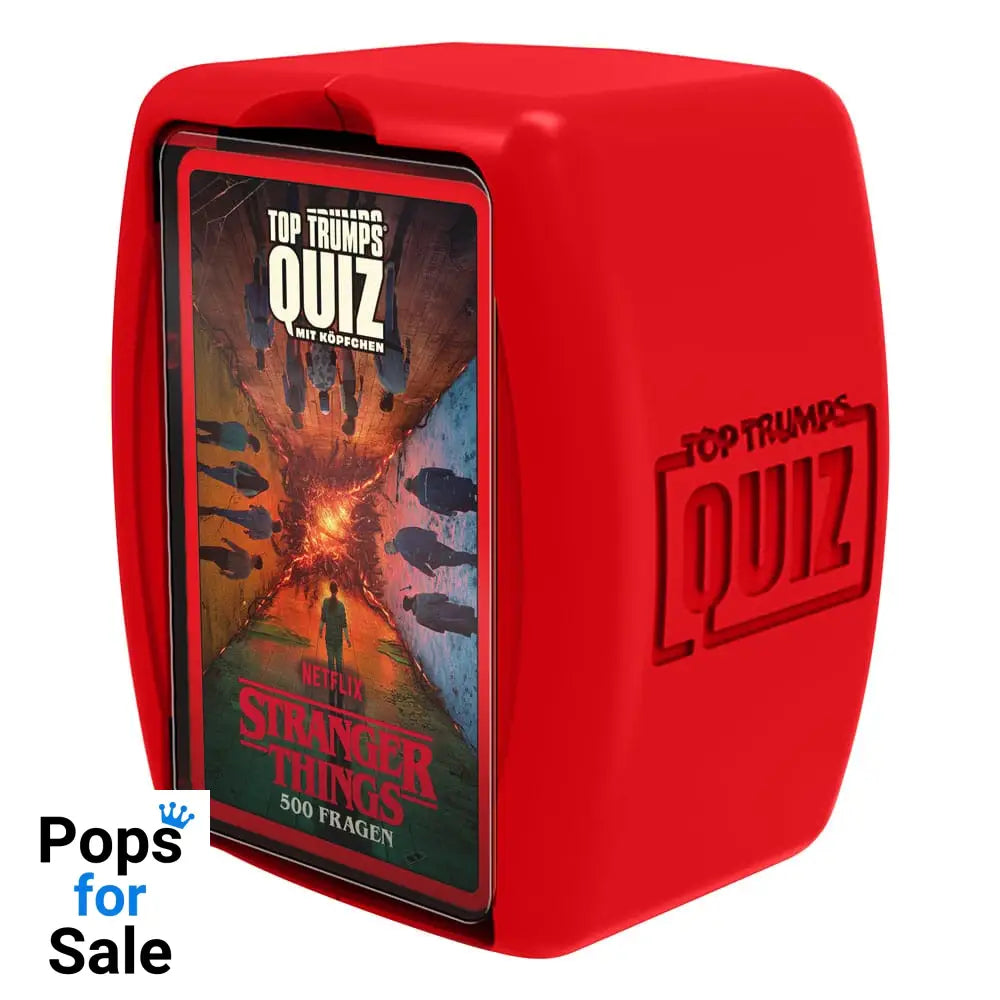 Stranger Things Card Game Top Trumps Quiz *German Version*