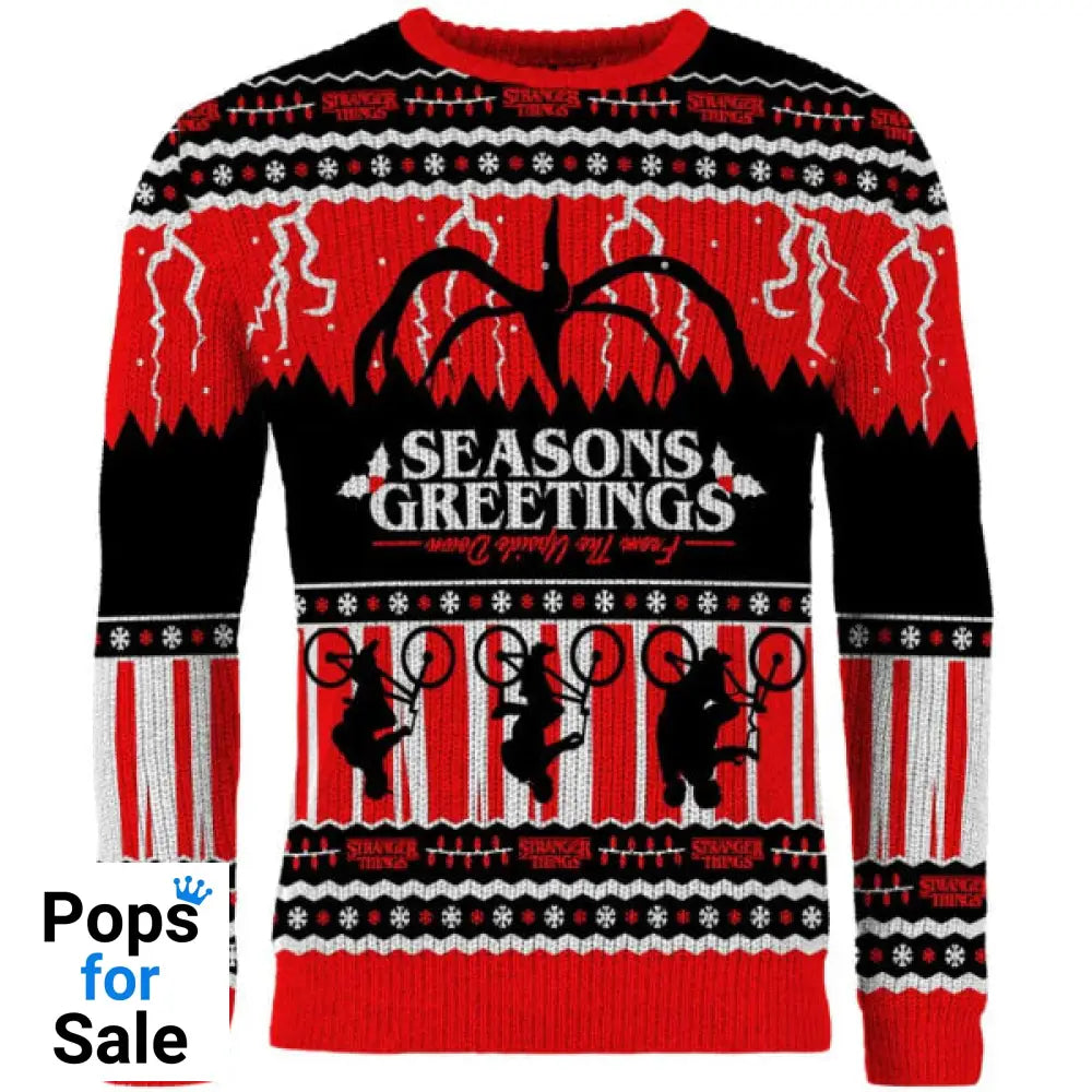 Stranger Things Christmas Jumper (Size XL)