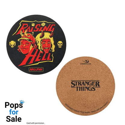 Stranger Things Coaster 4-Pack Hellfire Club