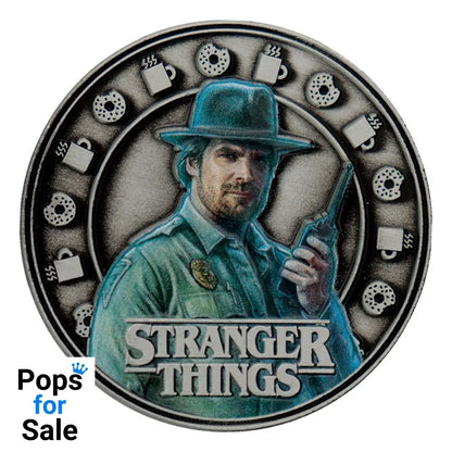 Stranger Things Collectable Coin Eleven & Hopper 4 cm