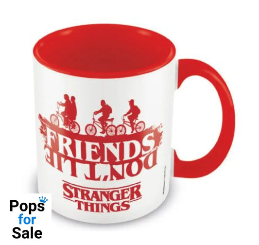 Stranger Things Coloured Inner Mug Friends Don’t Lie Cups & Mugs