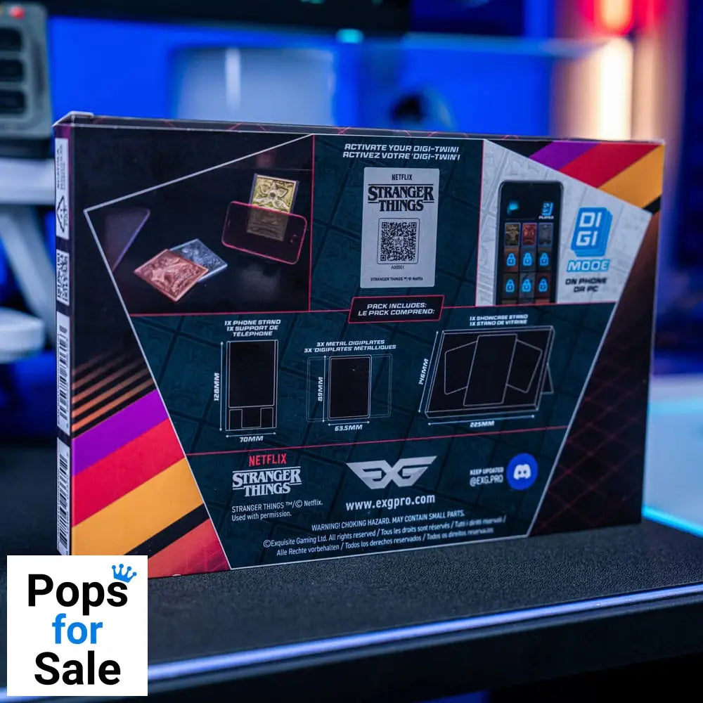 Stranger Things Digiplates Phone Stand Generation 1 Starter Pack