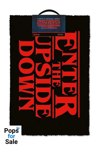 Stranger Things Doormat Enter The Upside Down 40 x 60 cm Rugs