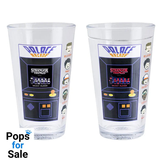 Stranger Things Drinking glass with thermo effect Arcade 400 ml