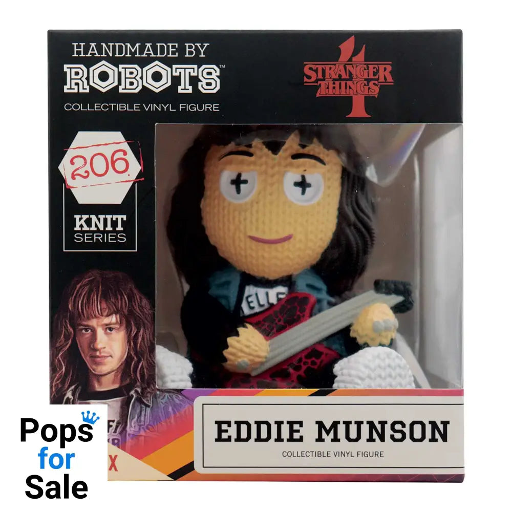 Stranger Things - Eddie Munson Collectible Vinyl Figure from Handmade By Robots