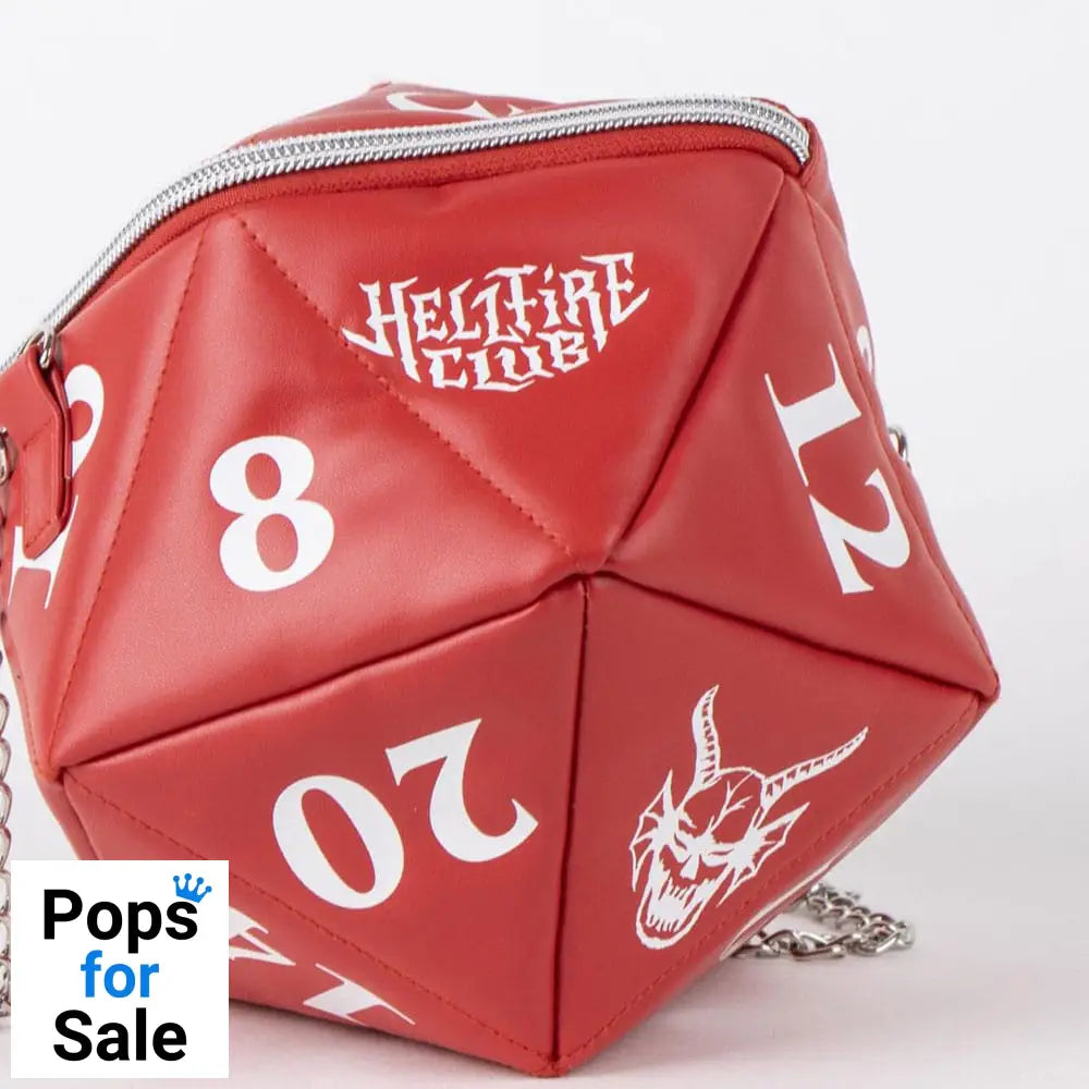 Stranger Things Faux Leather Handbag D&D Dice