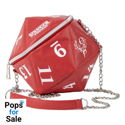 Stranger Things Faux Leather Handbag D&D Dice