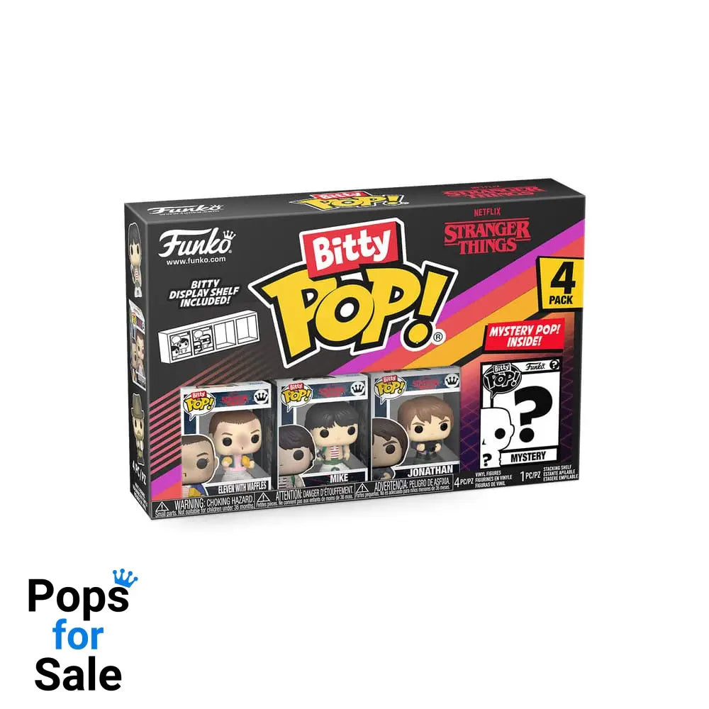 Stranger Things Funko Bitty Pop! Vinyl Figure 4-Pack Eleven - Presale