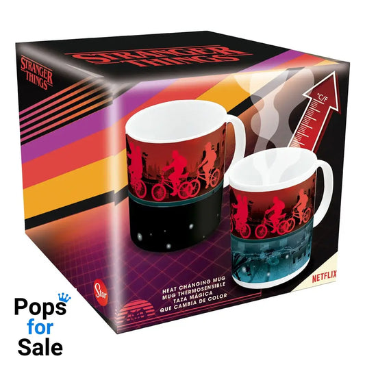Stranger Things Heat Change Mug Upside Down 325 ml Cups & Mugs