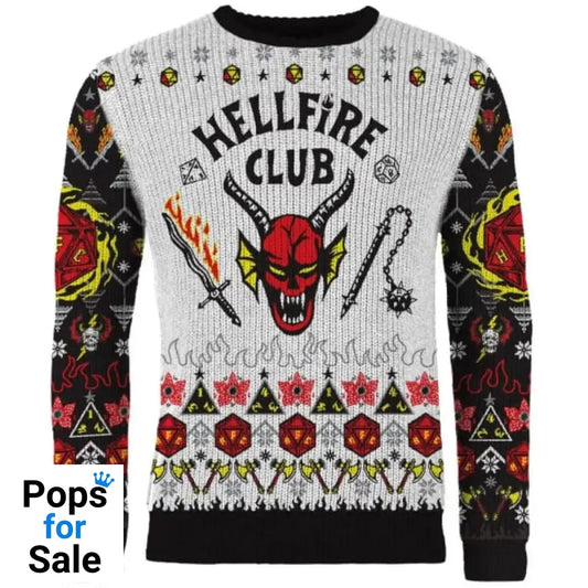 Stranger Things: Hellfire Club Christmas Jumper (Size S)