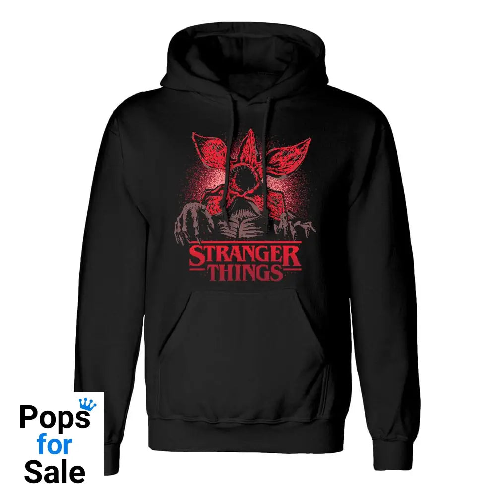 Stranger Things Hooded Sweater Pixel Demogorgon Size L