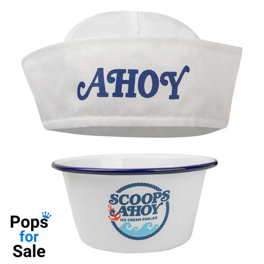 Stranger Things Ice Cream Bowl with Sailor Hat Scoops Ahoy Kitchen- and Tableware