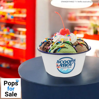 Stranger Things Ice Cream Bowl with Sailor Hat Scoops Ahoy