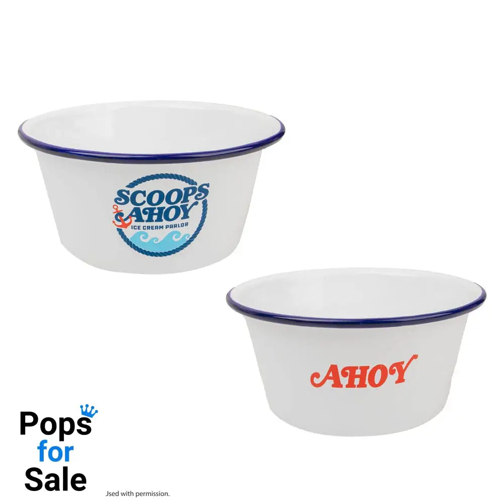 Stranger Things Ice Cream Bowl with Sailor Hat Scoops Ahoy
