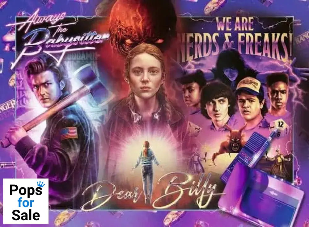 Stranger Things Jigsaw Puzzle Dear Billy  (300 pieces)