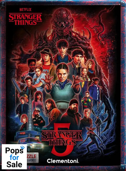 Stranger Things Jigsaw Puzzle Season 5 (1000 pieces)