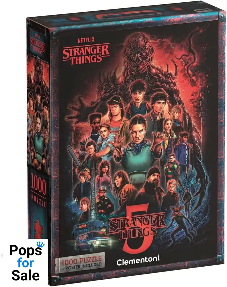 Stranger Things Jigsaw Puzzle Season 5 (1000 pieces)