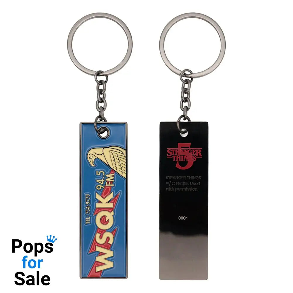 Stranger Things Keychain The Squawk Limited Edition