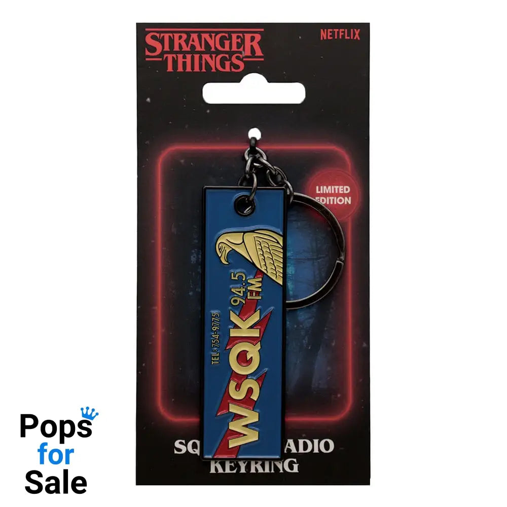 Stranger Things Keychain The Squawk Limited Edition