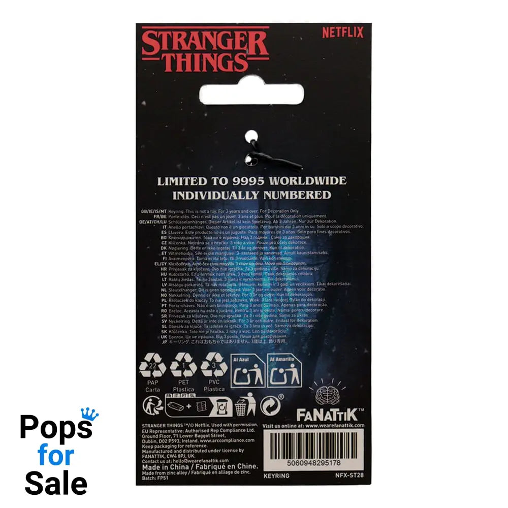 Stranger Things Keychain The Squawk Limited Edition