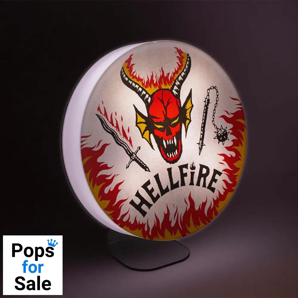 Stranger Things Lamp Hellfire Club Logo 20 cm