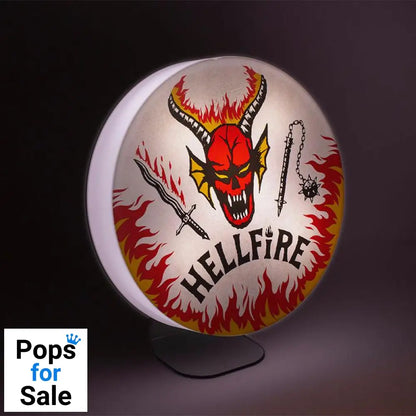 Stranger Things Lamp Hellfire Club Logo 20 cm