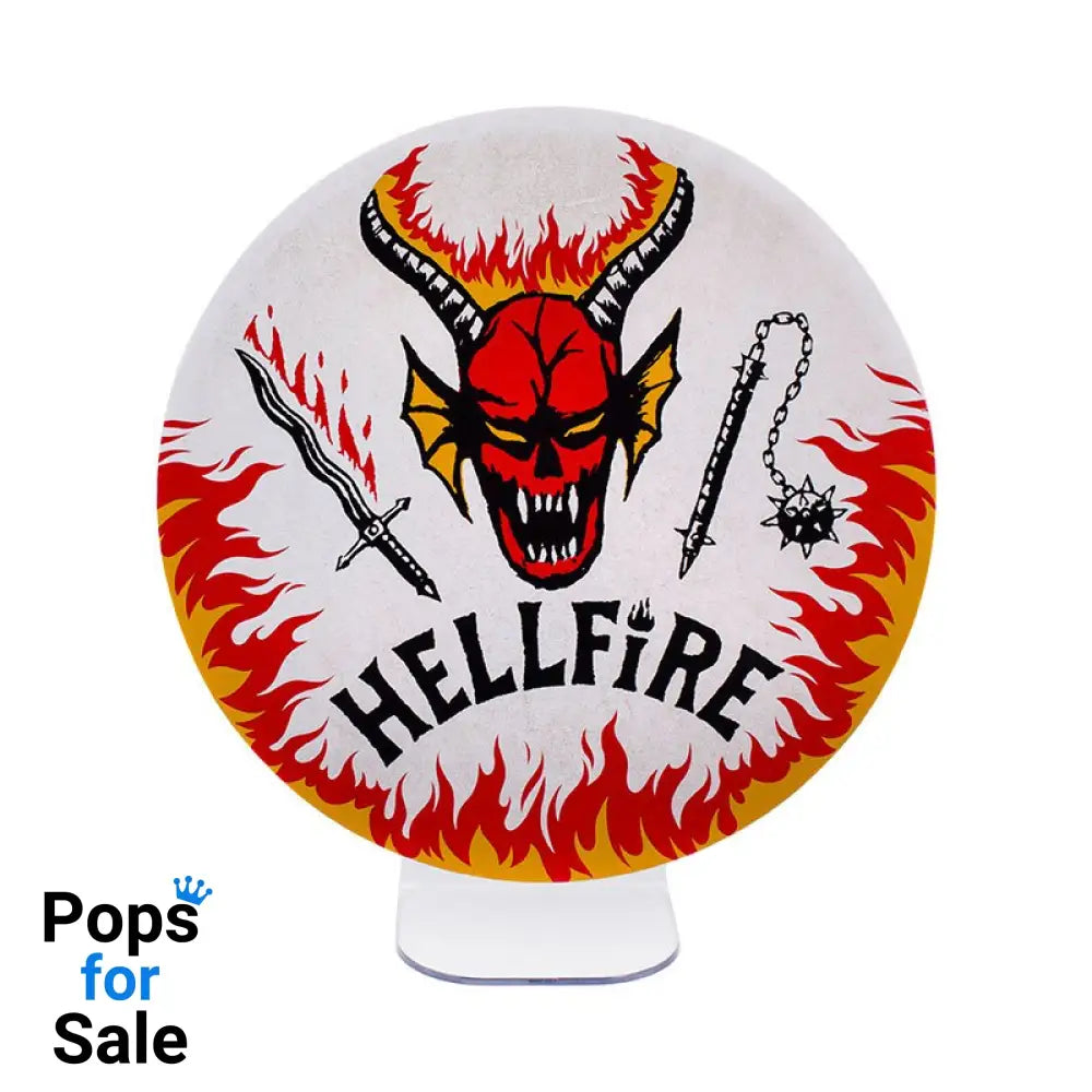 Stranger Things Lamp Hellfire Club Logo 20 cm