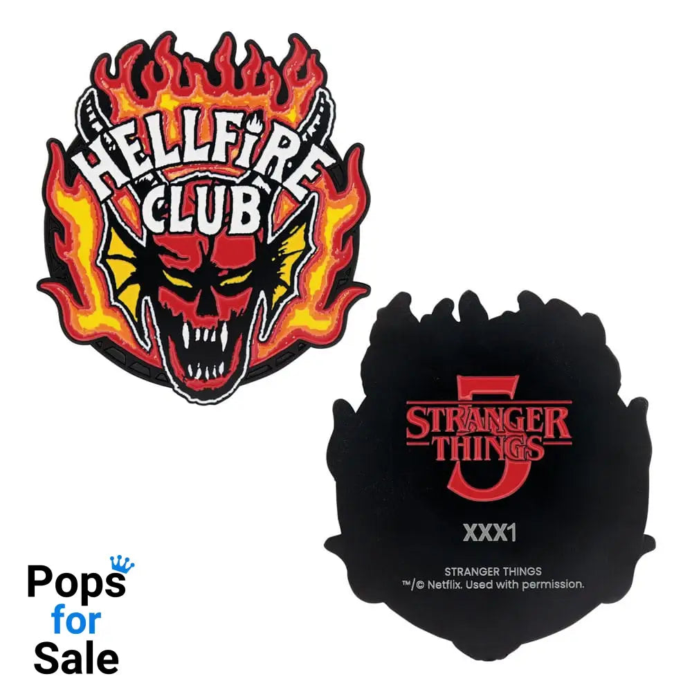 Stranger Things Medallion Hellfire Club Limited Edition Decoration