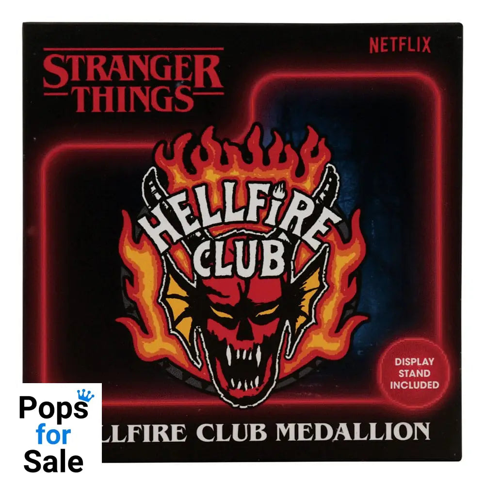Stranger Things Medallion Hellfire Club Limited Edition
