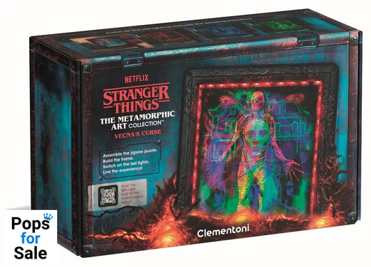 Stranger Things Metamorphic Art Collection Jigsaw Puzzle with Light-Up Effect Vecna (520 pieces)