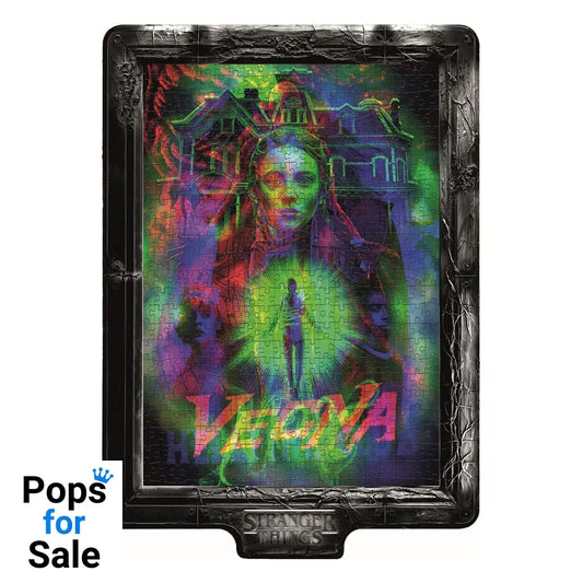 Stranger Things Metamorphic Art Collection Jigsaw Puzzle with Light-Up Effect Vecna (520 pieces)