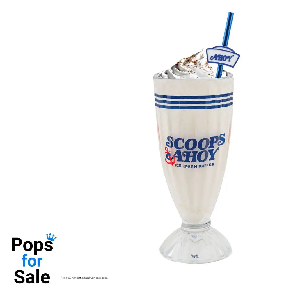 Stranger Things Milkshake Glass Set Scoops Ahoy