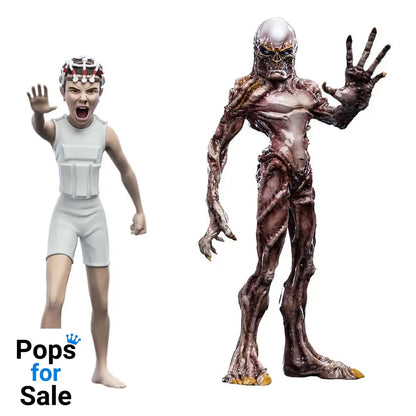 Stranger Things Mini Epics Vinyl Figures Vecna & Eleven (Season 4) Twin Pack 16 cm
