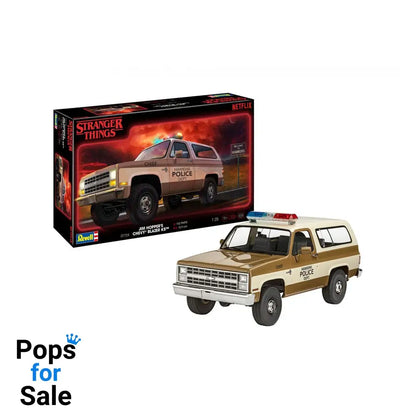 Stranger Things Model Kit 1/25 1985 Chevrolet K5 Blazer 19 cm